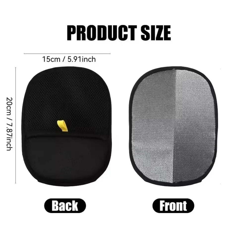 Gants de Toilettage Électrostatiques pour Chat – Lot de 2 | Ramasse-Poils Double Face pour Canapé, Tapis et Vêtements